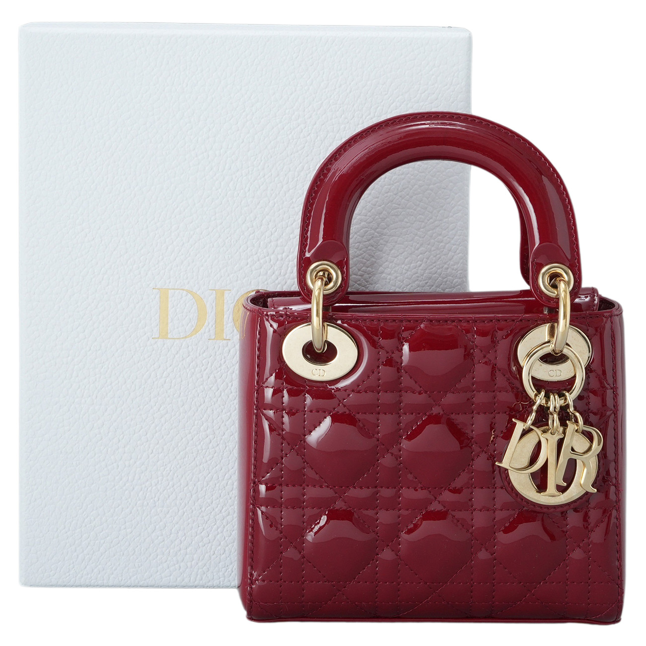 CHRISTIAN DIOR(USED)크리스찬디올 레이디 디올 미니 페이던트